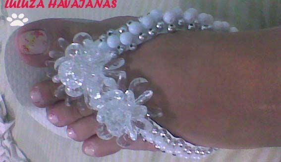 Havaiana decorada