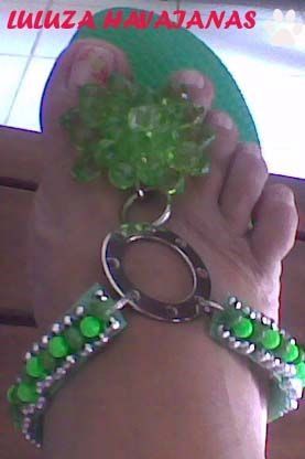 Havaiana decorada